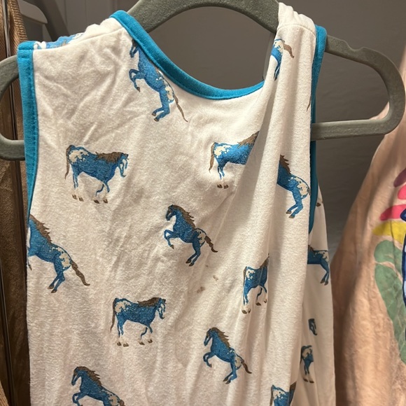 Kyte Baby Sleep Sac .5 TOG Horse Blue Used - Picture 3 of 8